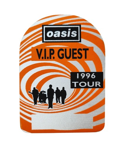 Oasis 1996 vip - oasis, tour