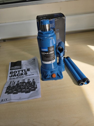 Draper hydraulic bottle jack - hydraulic,
