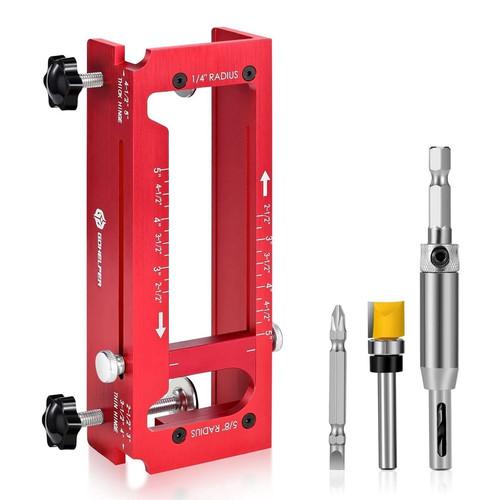 Door hinge jig - aluminum, alloy
