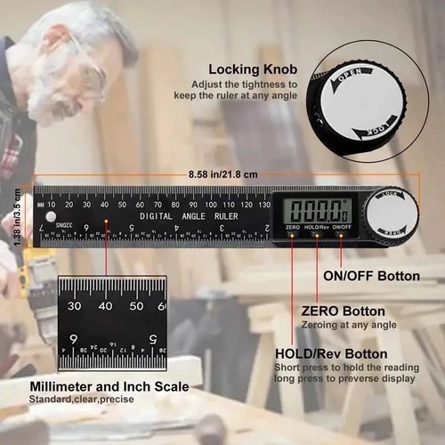 360 digital angle finder - angle, 2