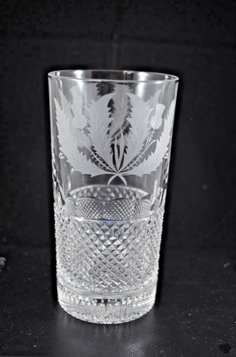 Edinburgh crystal thistle - edinburgh,