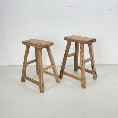 Pair vintage rustic antique - vintage,