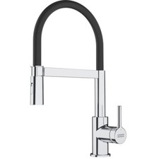 Franke Lina Semi Pro Chrome plated / Black Kitchen Side lever pull out RRP £200