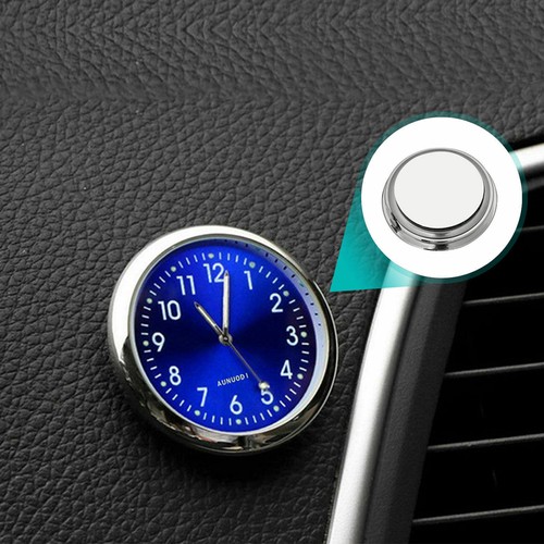 Blue car clock - 1x,