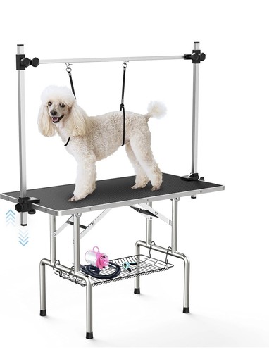 Large dog grooming table - dog,