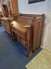 Antique Oak Harmonium/pedal organ Sherlock - Manning