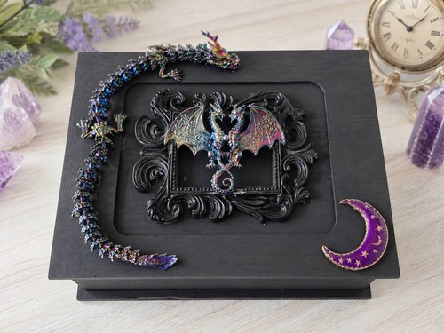 Mystical dragons keepsake - mystical, box