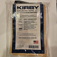 9 KIRBY VACUUM CLEANER BAGS G4