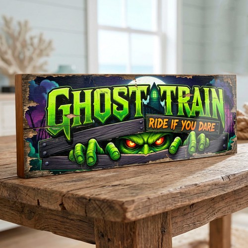 Ghost train ride you dare - train,