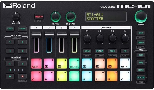 Roland 101 groovebox - mc-101,