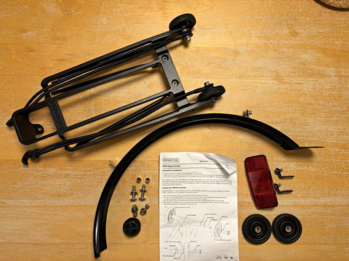 Brompton rear carrier rack - brompton,
