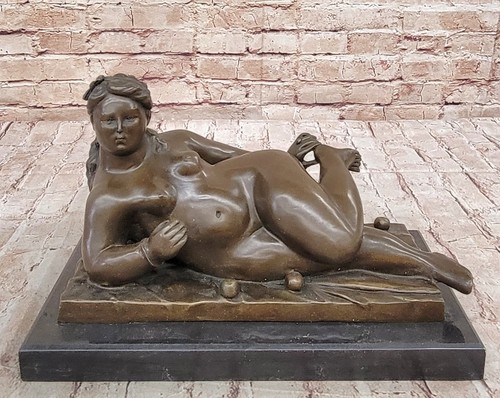 Modern art bronze sculpture - art,