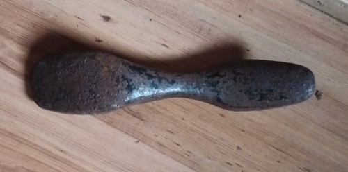 Cast iron cobbler shoe - cast,