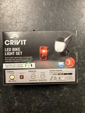 CRIVIT LED BIKE LIGHT SET