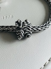 Trollbeads Pinecones Silver