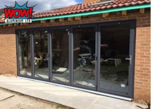 Aliminium folding doors - bi-folding,