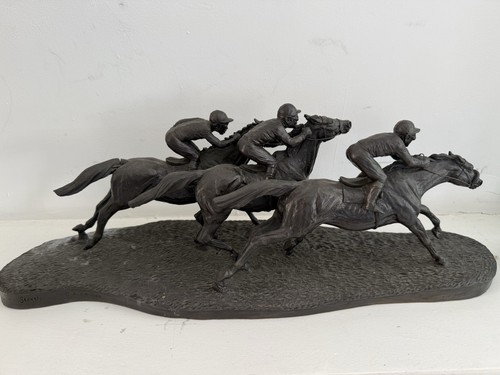 Jockey and horses racing - jockey,