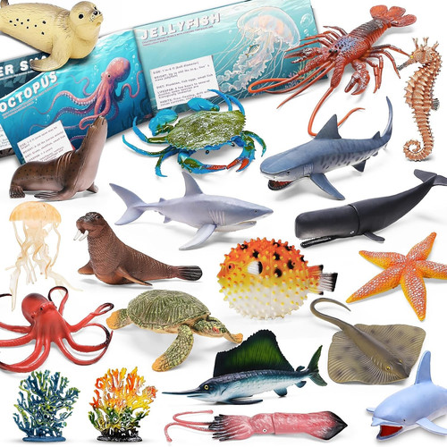 Pcs ocean animal with - 20,