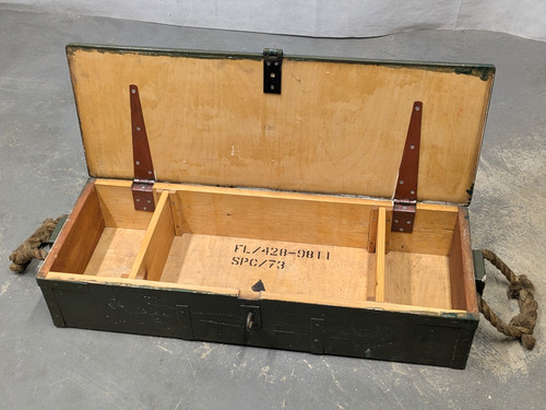 British army wooden ammo - british, og