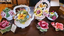 Rare 7 Pc. Capodimonte Ornate