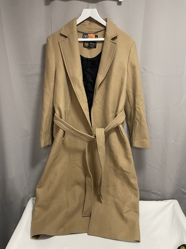 Zara camel manteco tailored - zara,