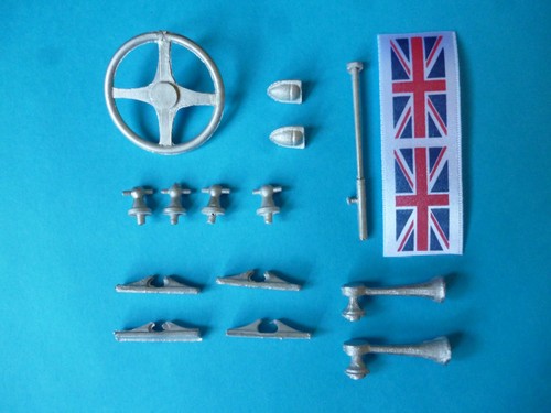 Model boat fittings set - model,