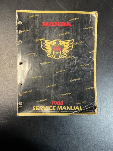 1988 honda goldwing - 1988, gold