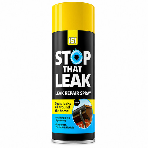 Leak repair spray gutter - leak,