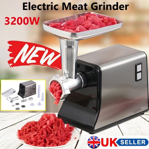 Electric meat grinder mincer - meat,
