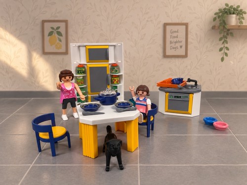 Playmobil kitchen furniture