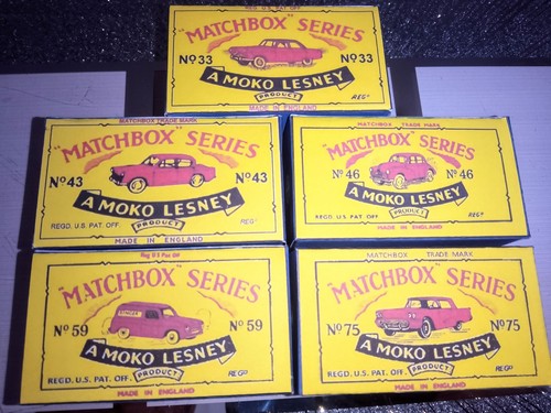Matchbox no33 59 - matchbox, no33-43-46-59-75