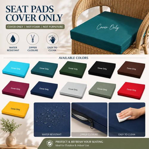 Rattan patio pads 7cm - patio, 7cm/3"