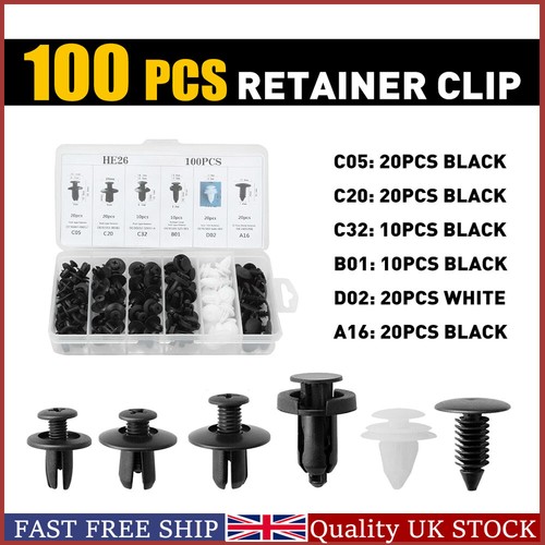 100x set clip fender - clip, car