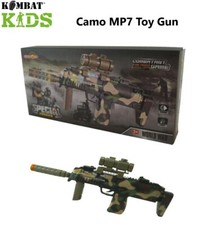 Kombat UK Kids Special Forces Army TOY Camo MP7 Gun Flashing Lights & Sounds UK