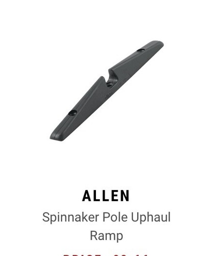 Sailing dinghy spinnaker pole - ,