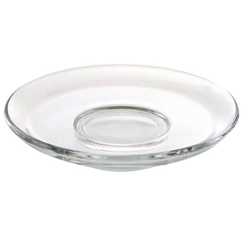 Reusable glass cup - glass, mat