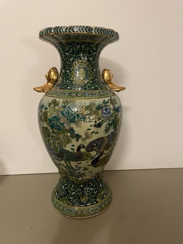 Large regency ironstone vase - regency,