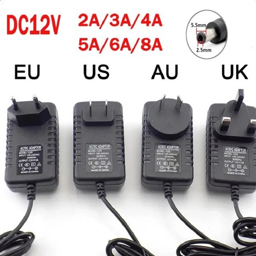 12v uk plug power - 2a,