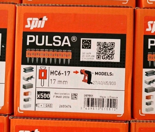 Spit pulsa nails - spit, 17mm