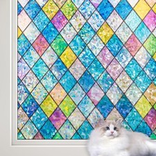 rabbitgoo Stained Glass Window