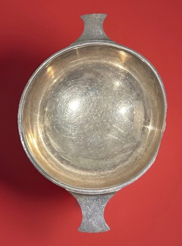Solid silver quaich style - style, cup