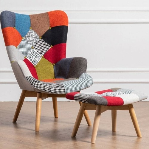Patchwork arm chair - patchwork,