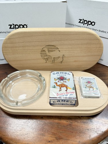 Zippo lighter set - set, camel