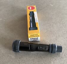 Genuine NGK SD05F Spark Plug Cap / Resistor Cover (BLACK) (8022)