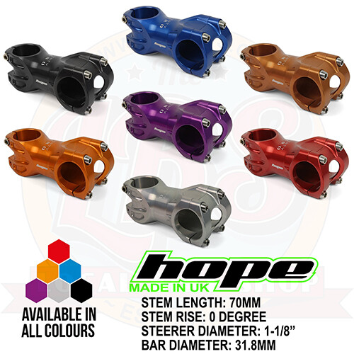 Hope stem 8 steerer - xc, 1-1/8"