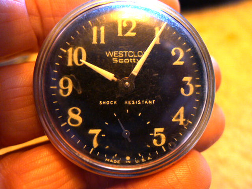 Wesrclox scotty 1940s black - scotty,