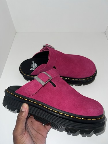 Marten zebzag casual suede - dr,