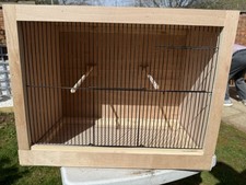 Finch Breeding Cage Hardwood Ply. W20” X H15” X D12” 2 Doors