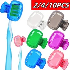 1/2/4/10pcs Toothbrush Head Covers Protector Cap Travel Portable Brush Pod Case