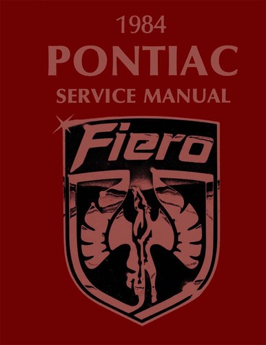 1984 pontiac fiero factory - pontiac,